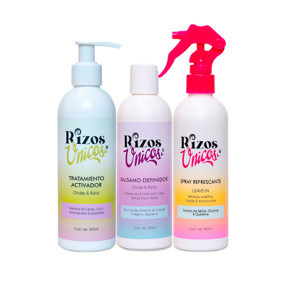 Kit 3: Definición De Rizos & Ondas