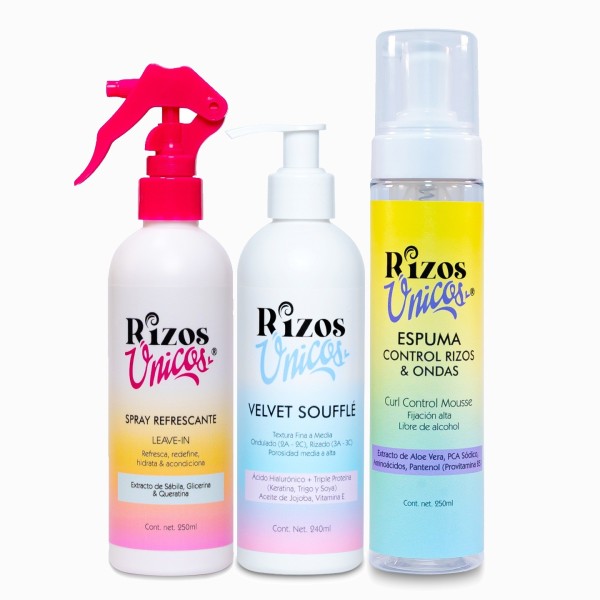 Kit Definición & Volumen Supremo (Espuma Control)