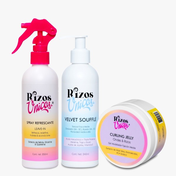 Kit Definición & Estilizado Flexible (Curling Jelly)